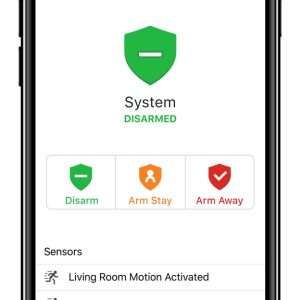 Alarm.com with Self-Monitoring