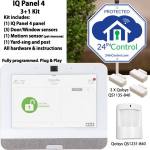 Qolsys IQ Panel 4 [3+1] Starter Kit