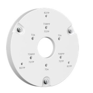 ADC-VACC-MNTVS (Optional Mounting plate for V724, VC727P, VC728PF, VC827P - not watertight)